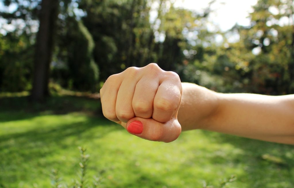 Fist Bump Anger Hand Aggression  - Farmgirlmiriam / Pixabay