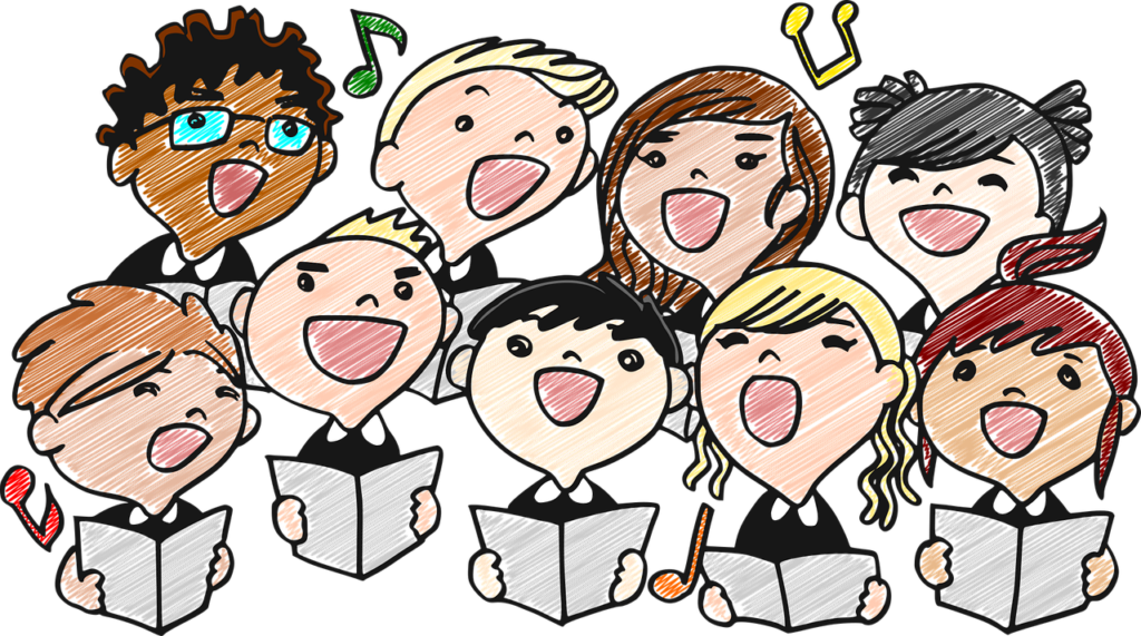 Choral Singing Children Kids Choir  - gustavorezende / Pixabay
