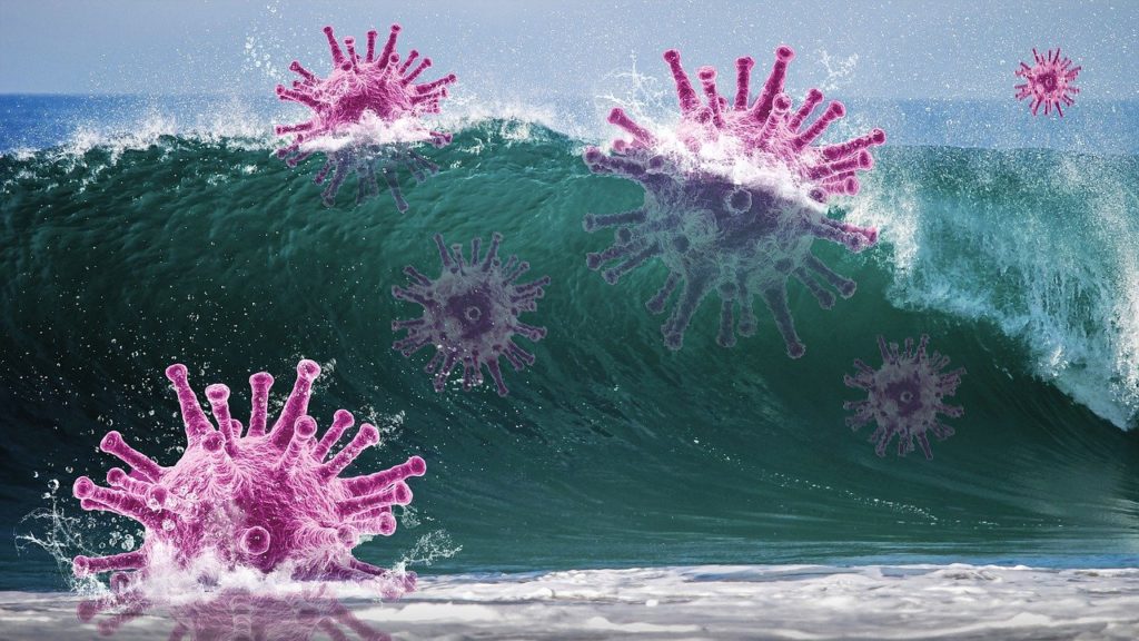 Corona Virus Wave Coronavirus  - 12222786 / Pixabay